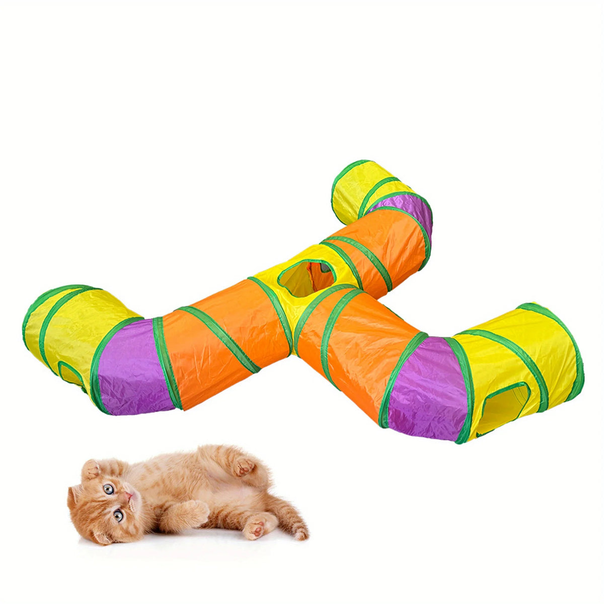 Three-Way Cat Tunnel