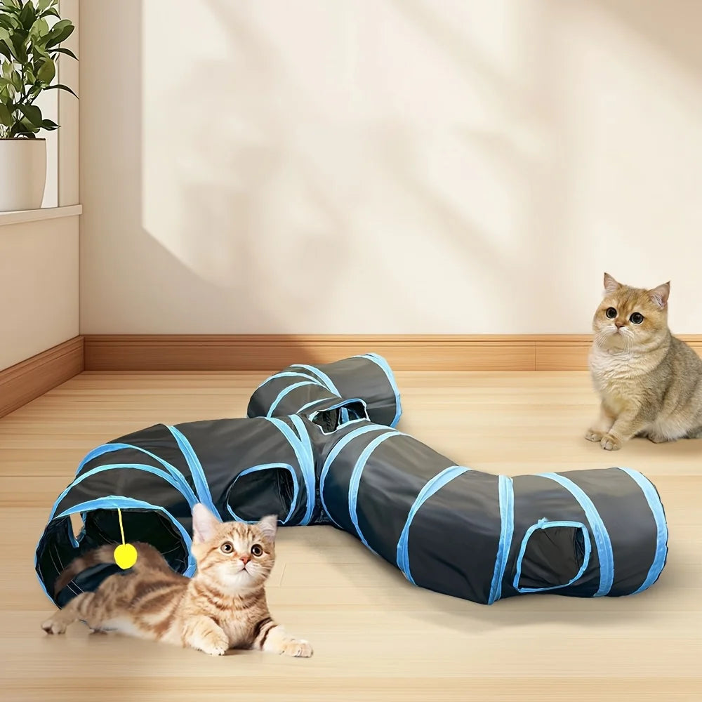 Three-Way Cat Tunnel