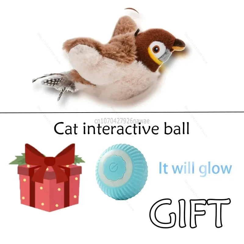 Rechargeable Chirping Bird Toy