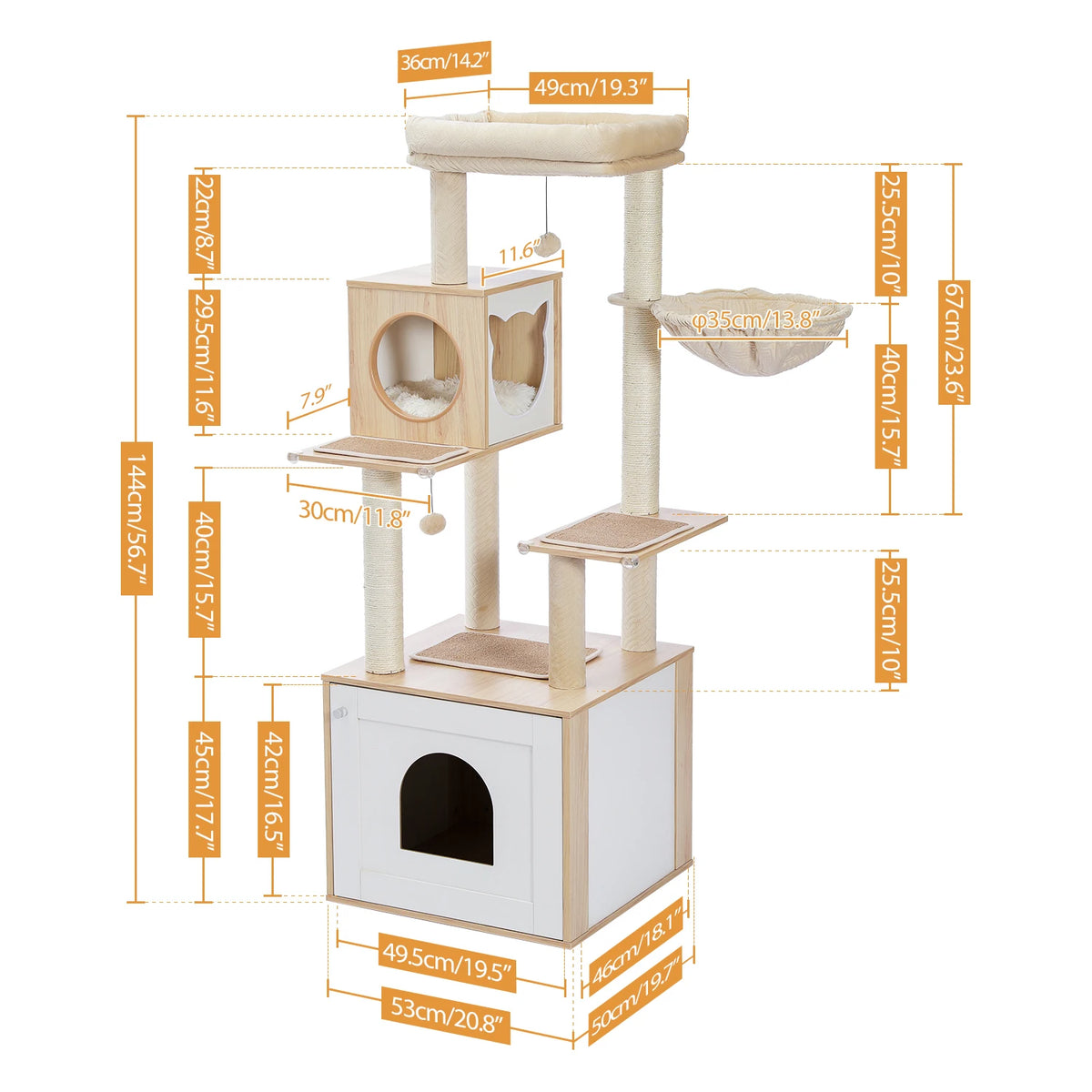 Multi-Level Cat Tree Collection