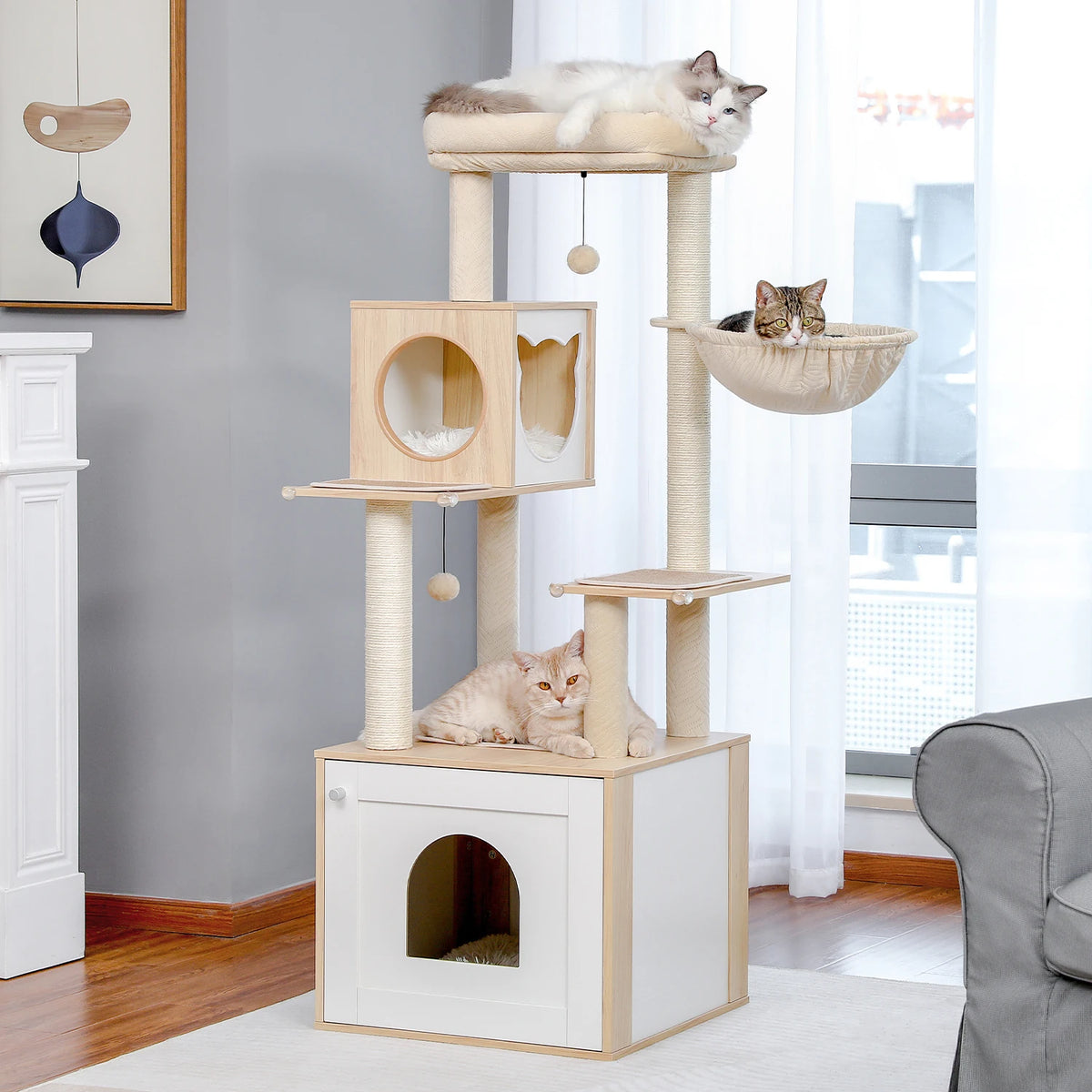 Multi-Level Cat Tree Collection