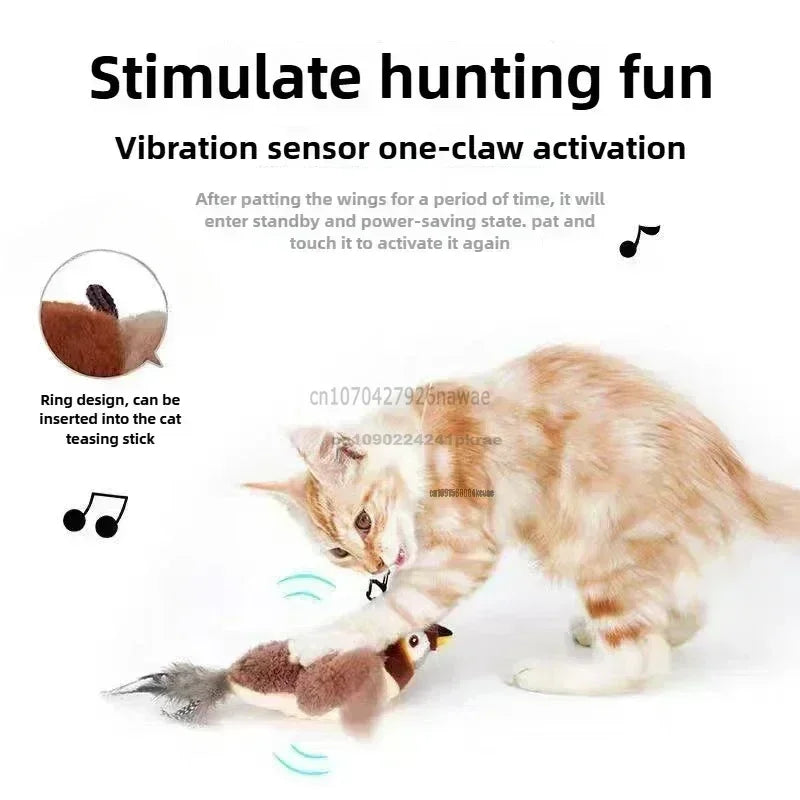 Rechargeable Chirping Bird Toy