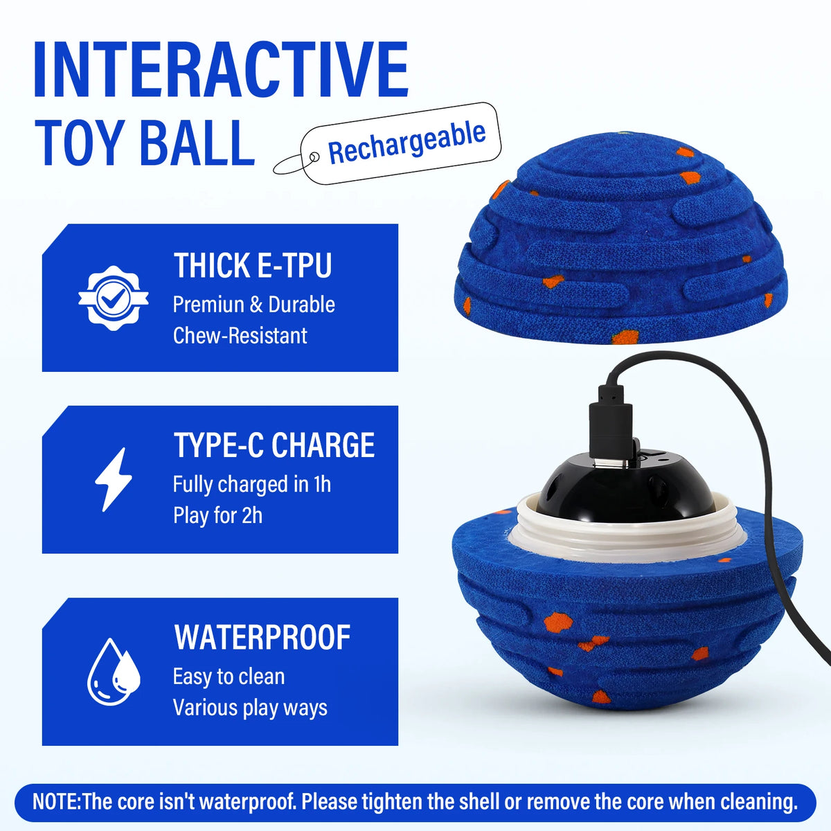 Smart Interactive Moving Dog Ball