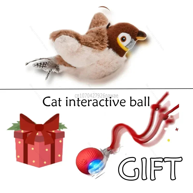 Rechargeable Chirping Bird Toy