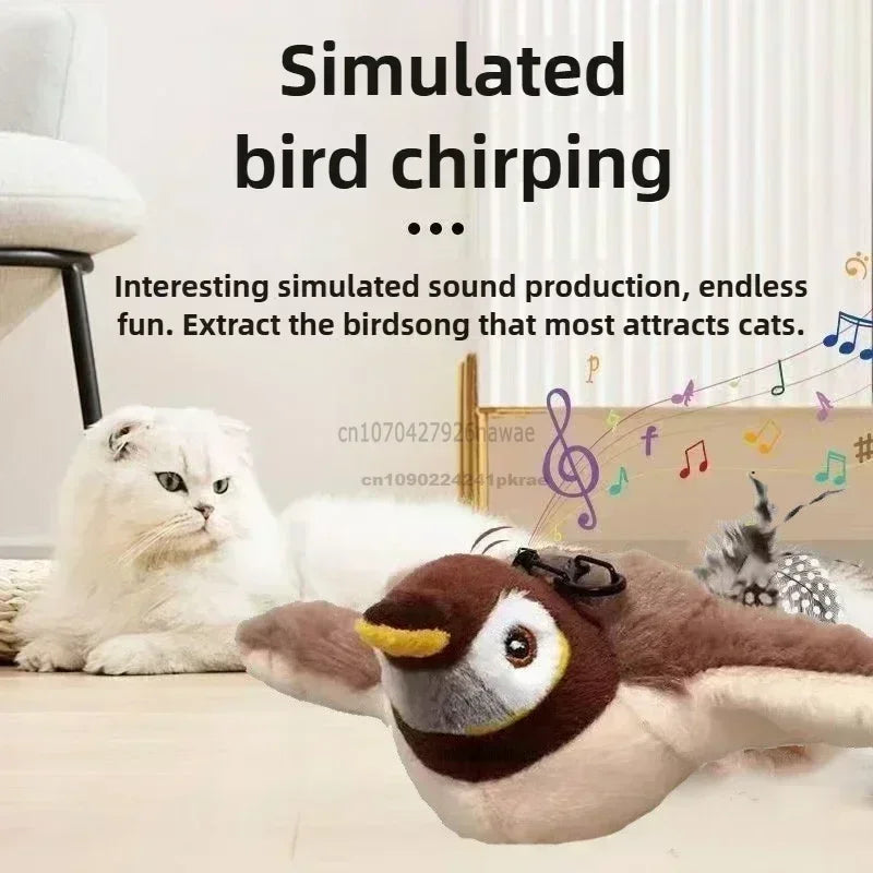 Rechargeable Chirping Bird Toy