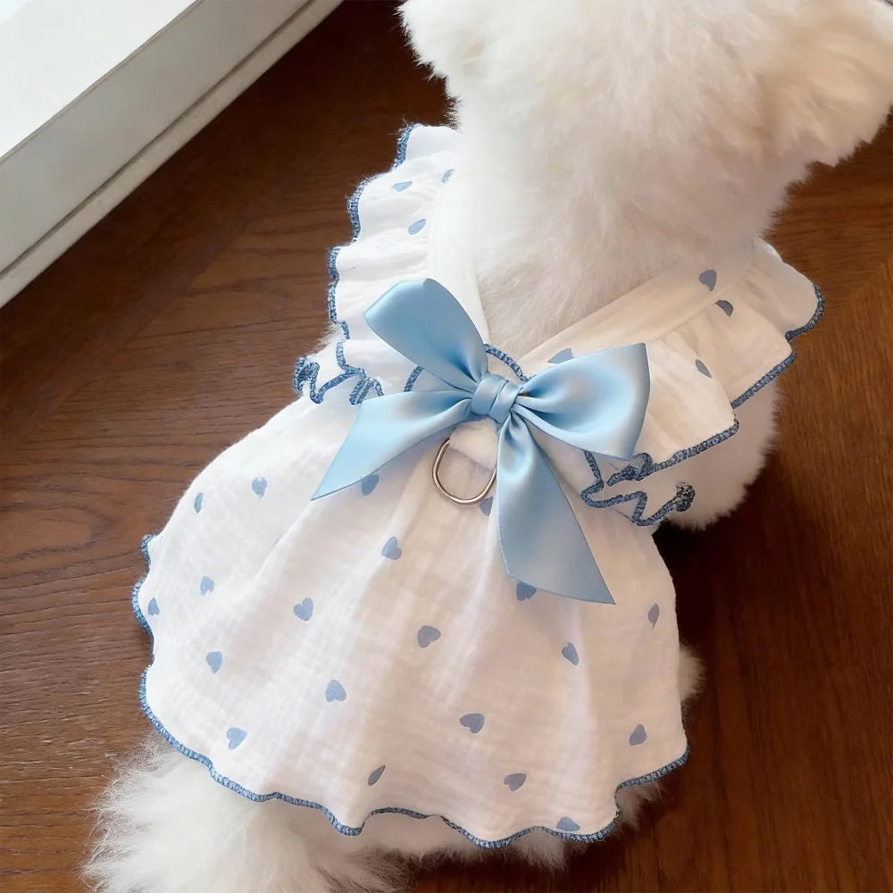 Polka-heart dress