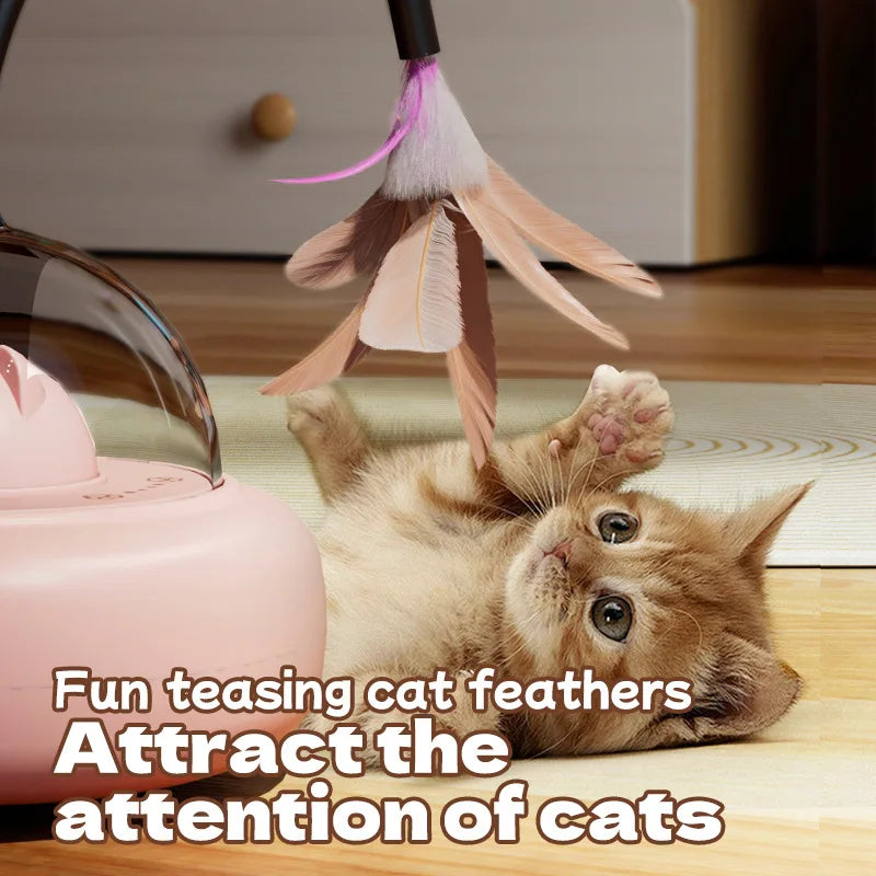 Automatic UFO Cat Teaser Toy
