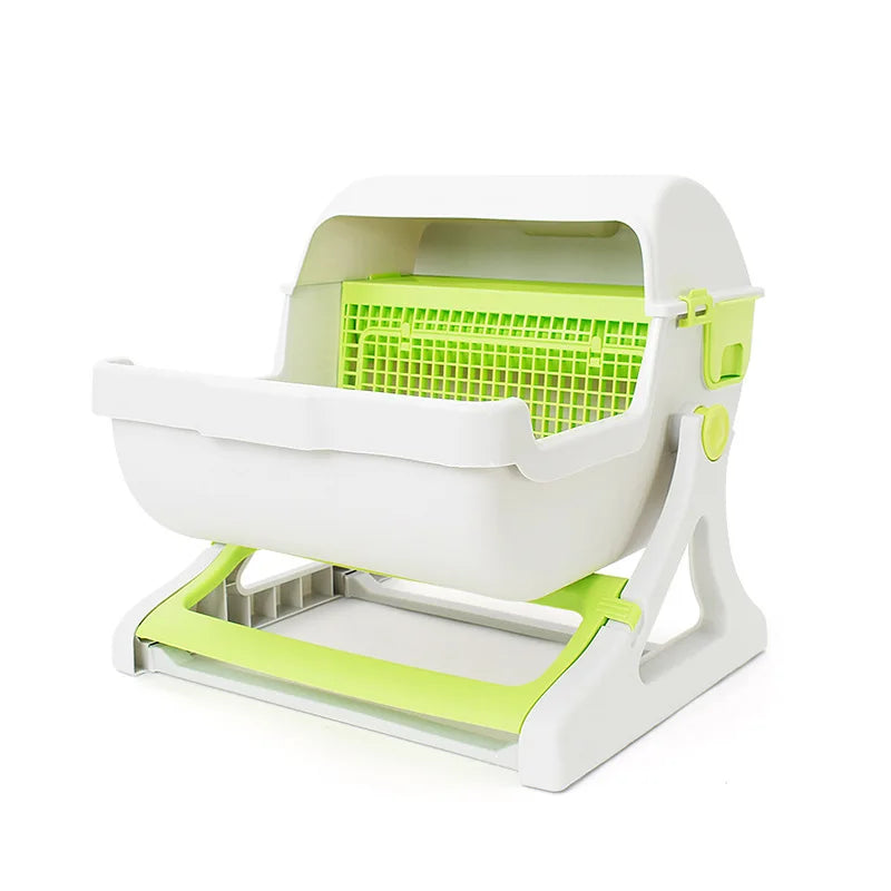 XXL Semi-Automatic Self-Cleaning Cat Litter Box – Spacious & Easy-Clean