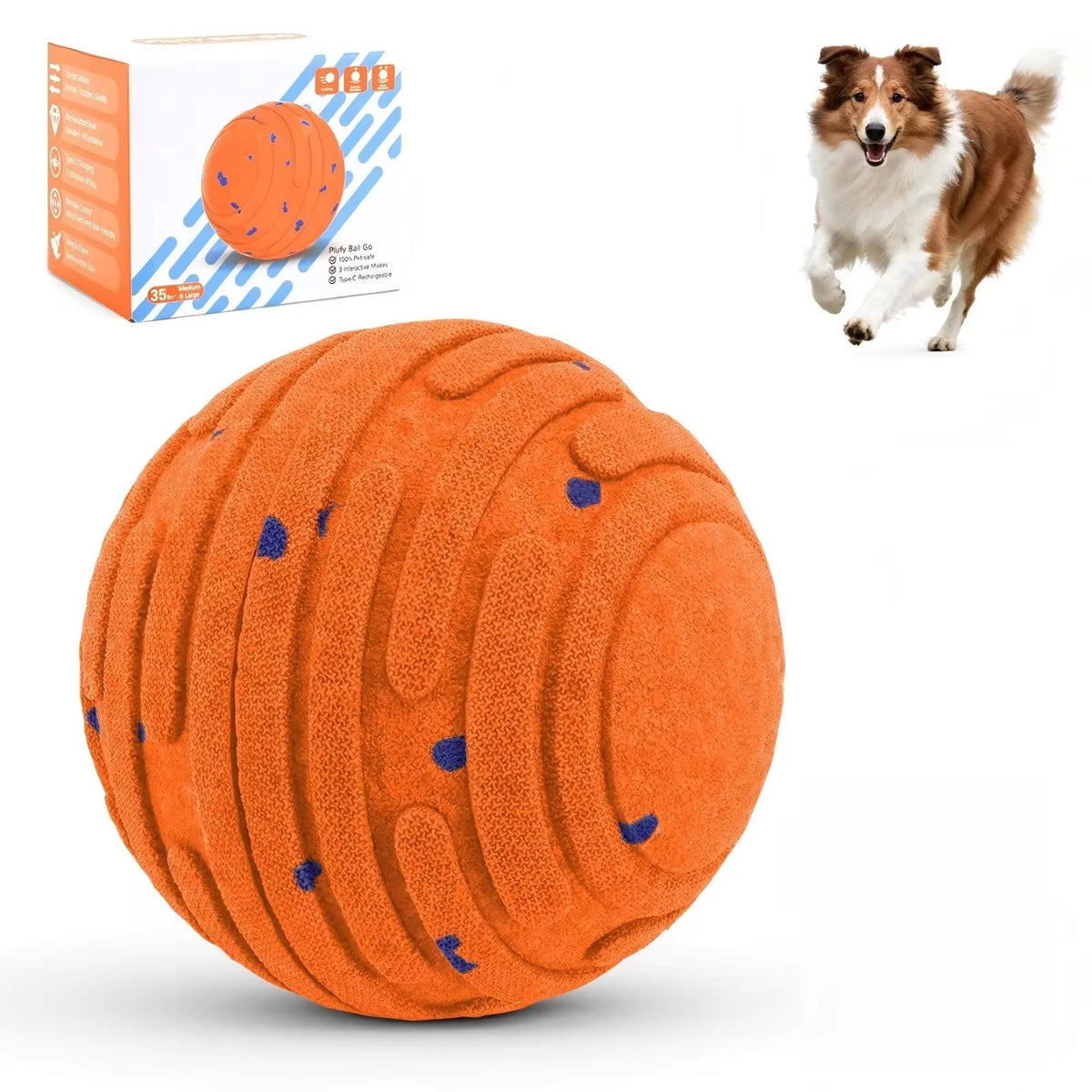 Smart Interactive Moving Dog Ball