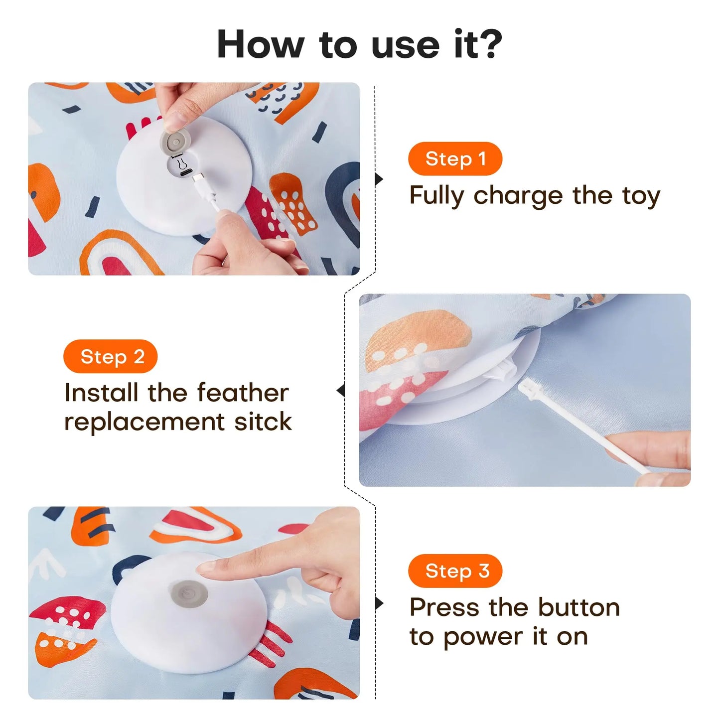Interactive Hide & Seek Cat Toy
