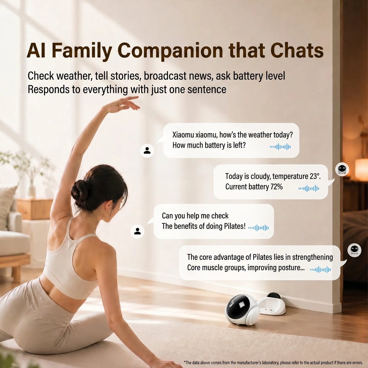 Famue Smart Pet Tracking Robot Camera