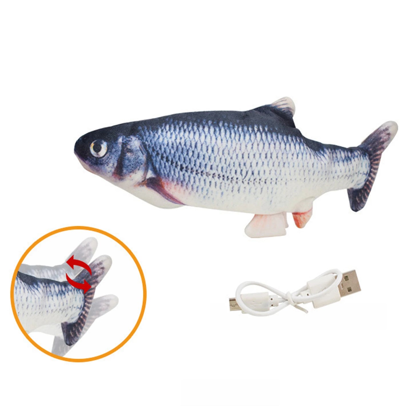 Rechargeable Flopping Fish Toy