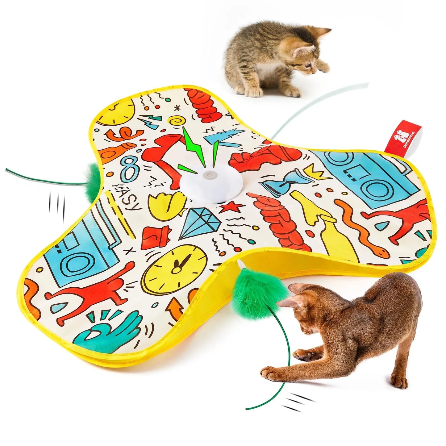 Interactive Hide & Seek Cat Toy