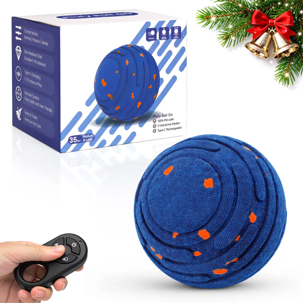 Smart Interactive Moving Dog Ball