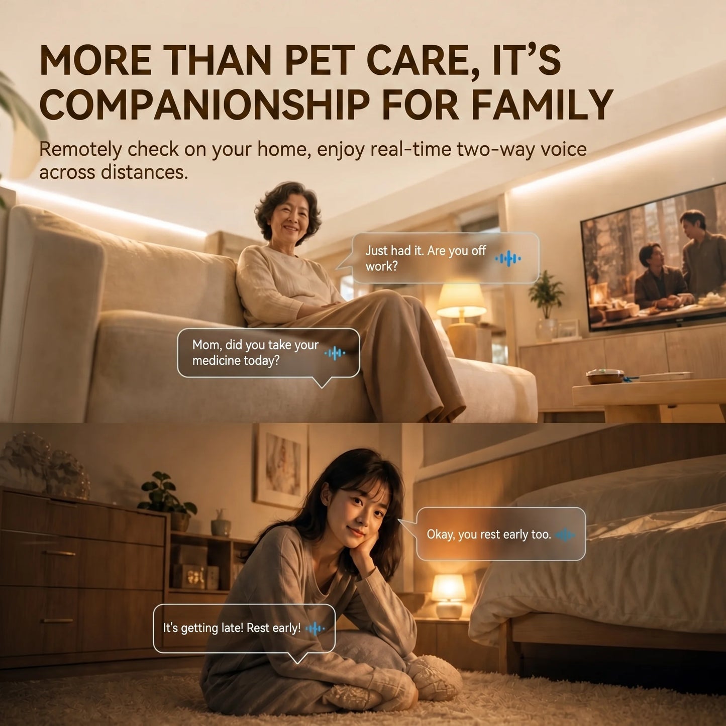 Famue Smart Pet Tracking Robot Camera