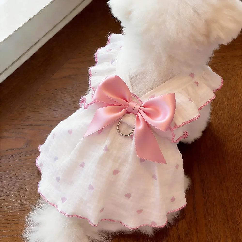 Polka-heart dress