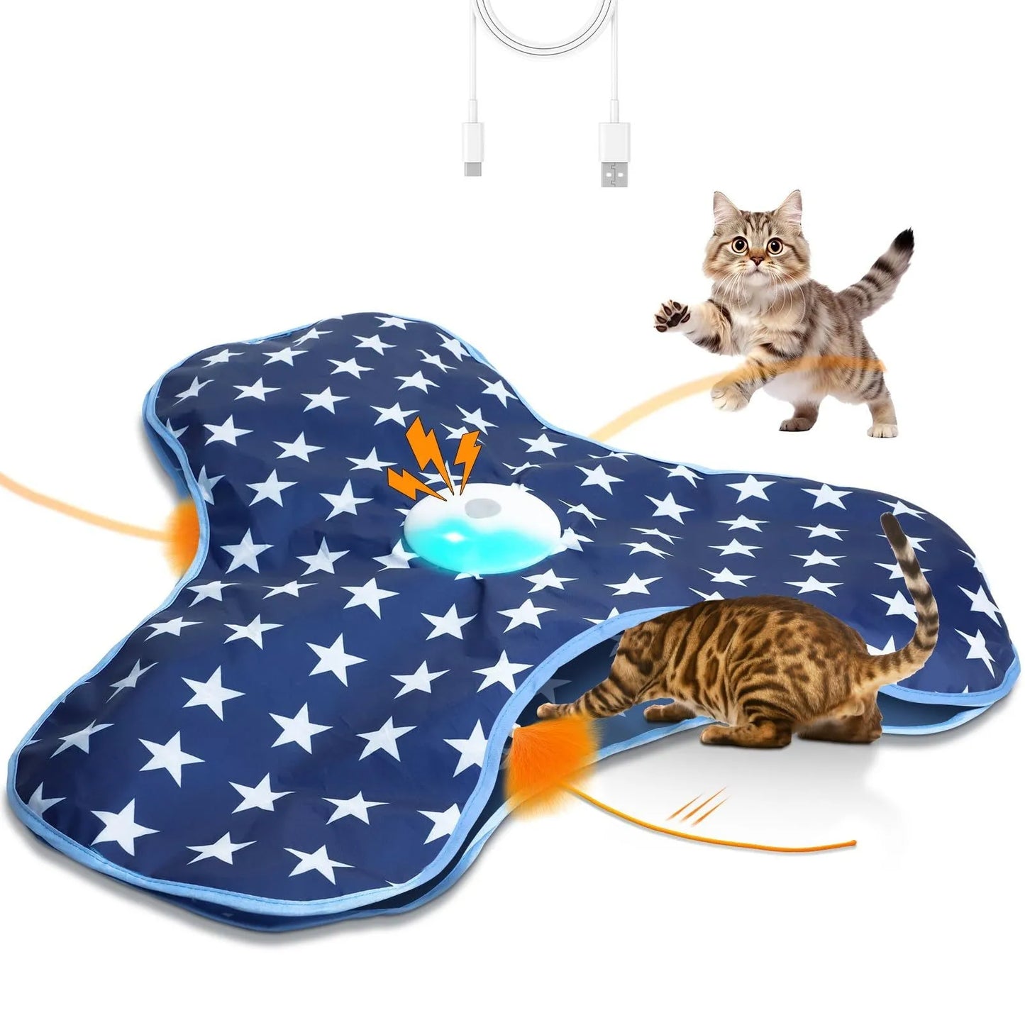 Interactive Hide & Seek Cat Toy