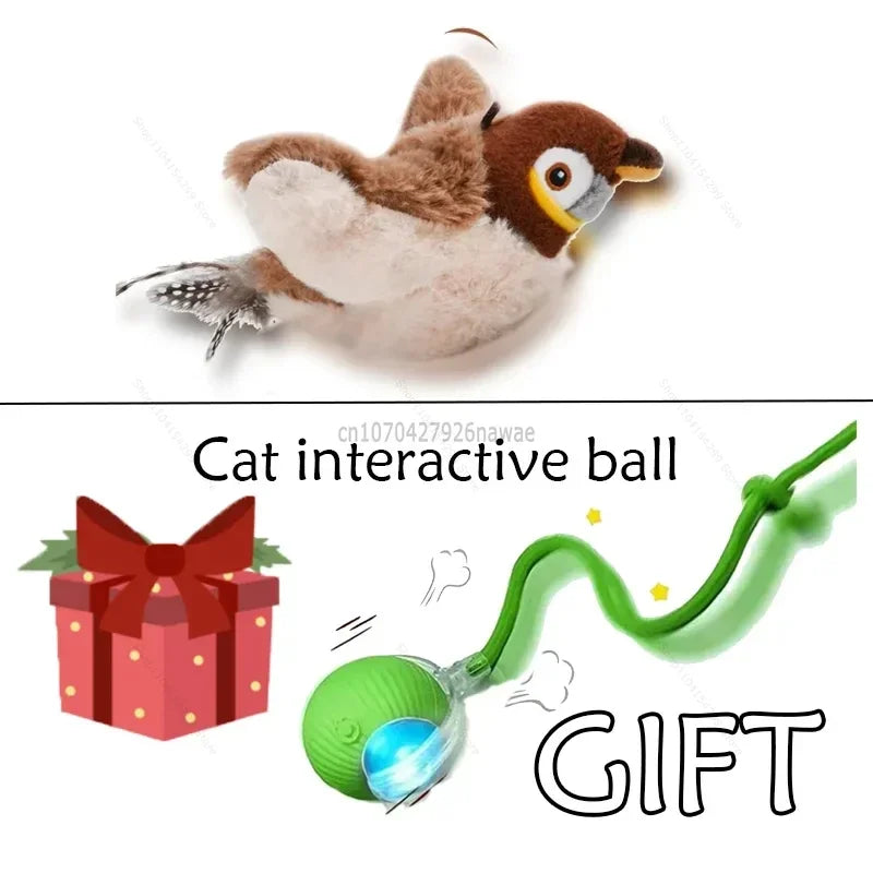 Rechargeable Chirping Bird Toy