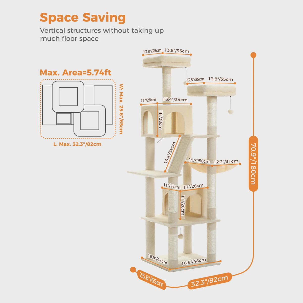 Extra-Large 7-Level Cat Tree