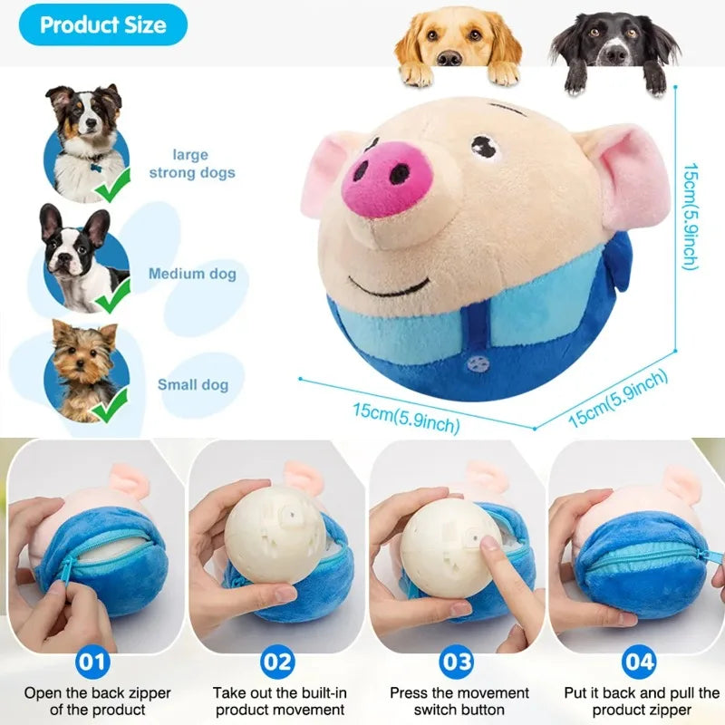 Plush Interactive Moving Toy