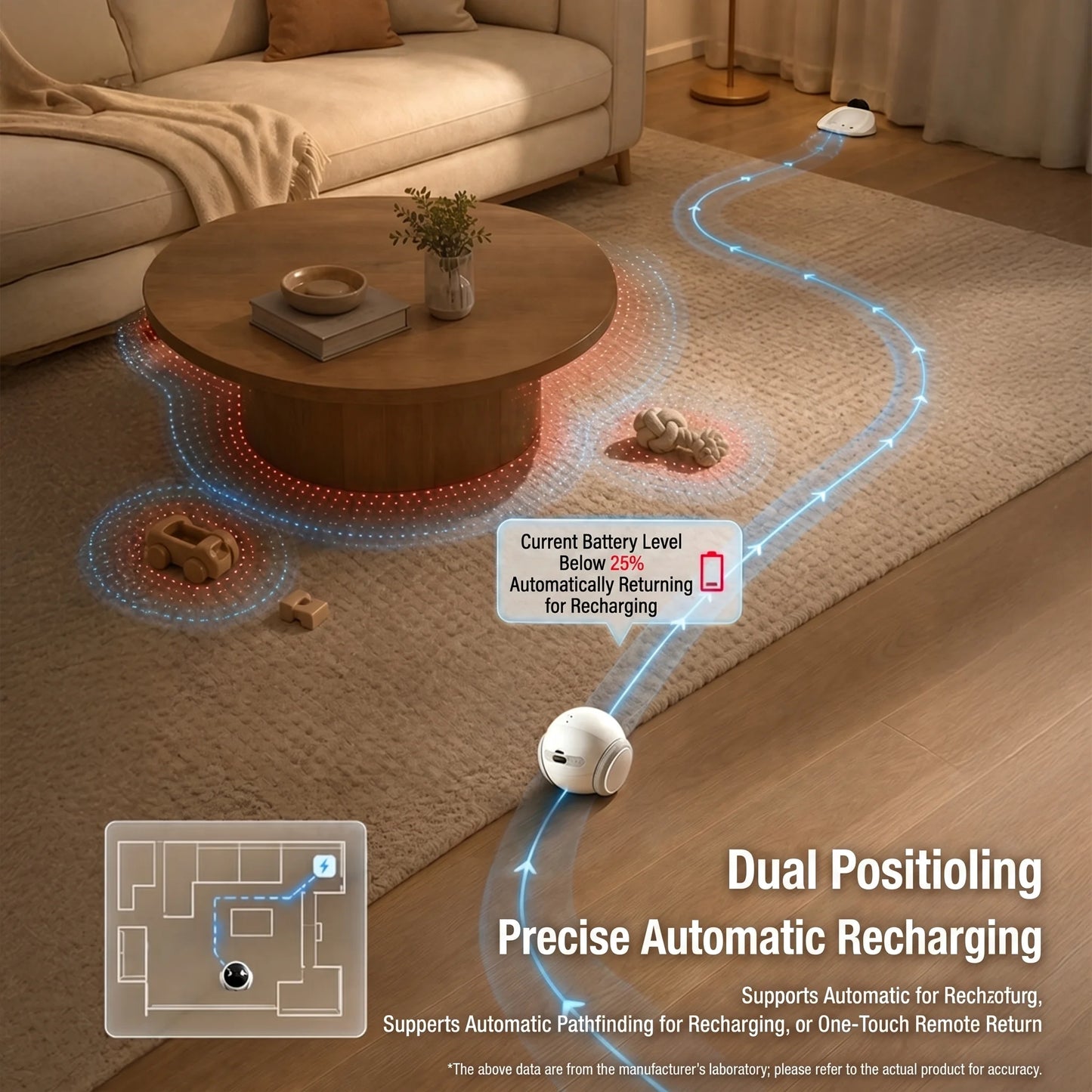 Famue Smart Pet Tracking Robot Camera