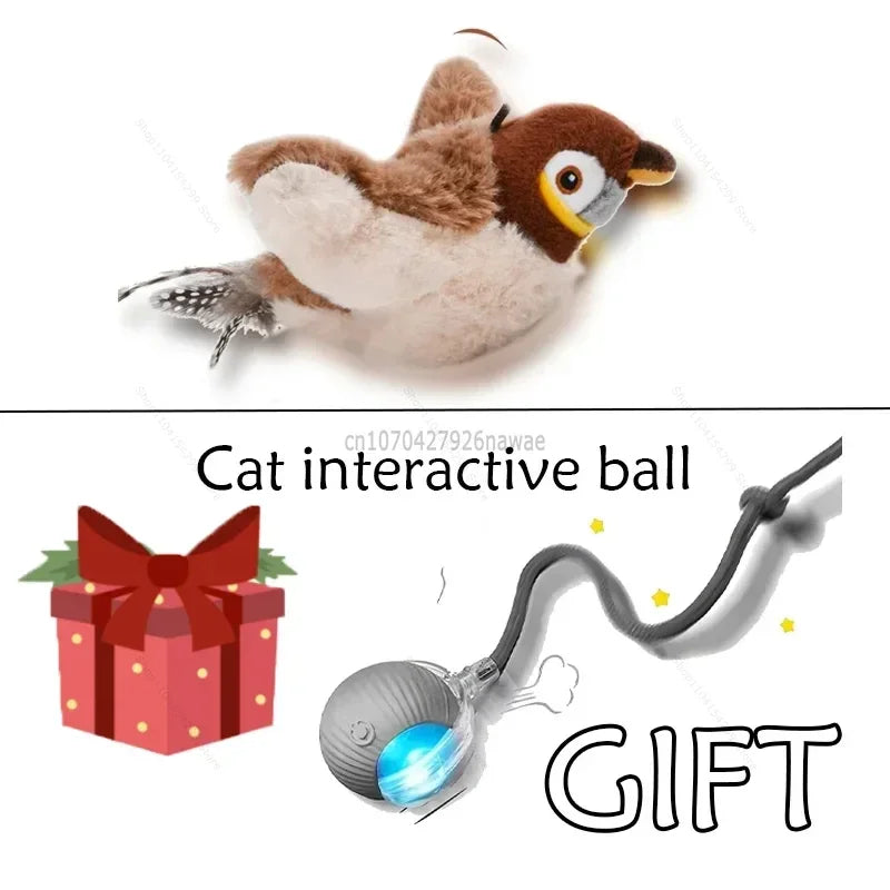 Rechargeable Chirping Bird Toy