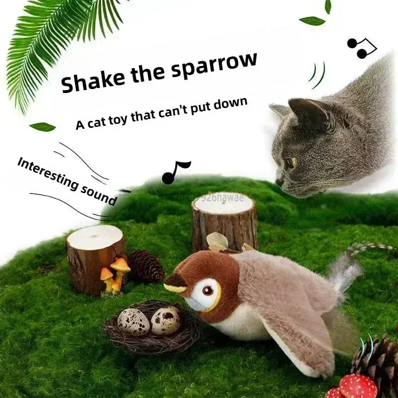 Rechargeable Chirping Bird Toy