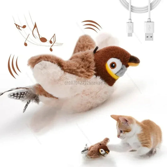Rechargeable Chirping Bird Toy