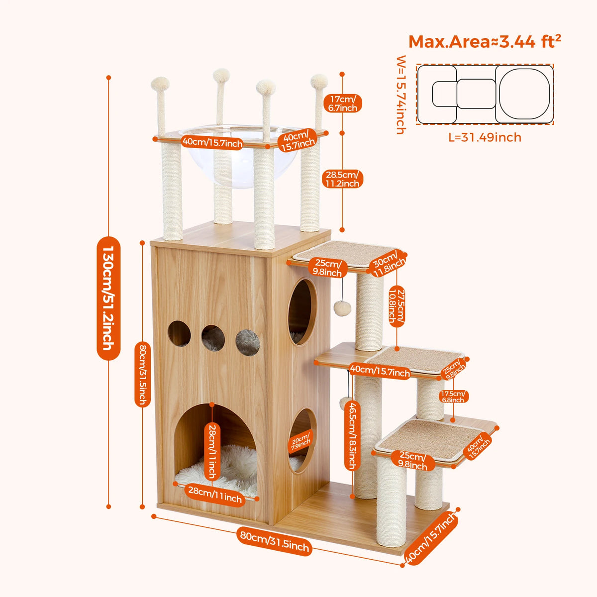 Multi-Level Cat Tree Collection