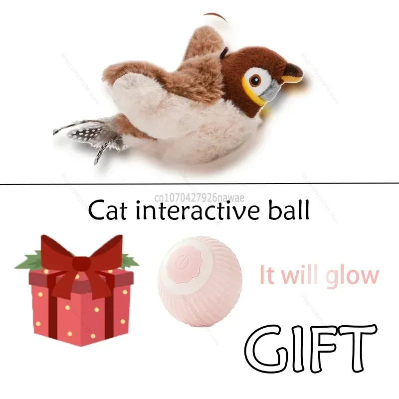 Rechargeable Chirping Bird Toy