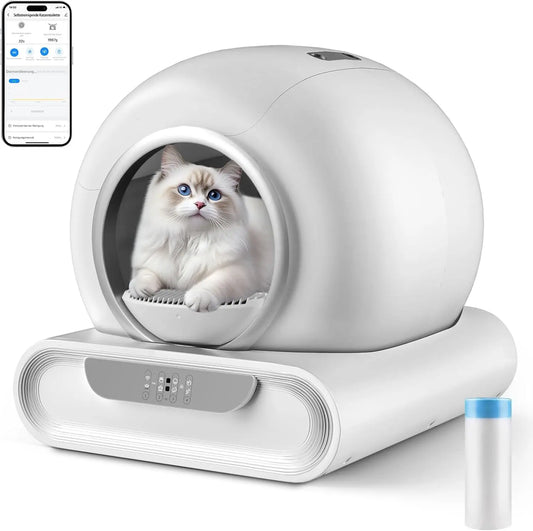 65L Smart Automatic Self-Cleaning Litter Box