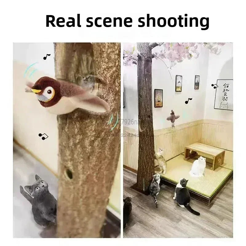 Rechargeable Chirping Bird Toy