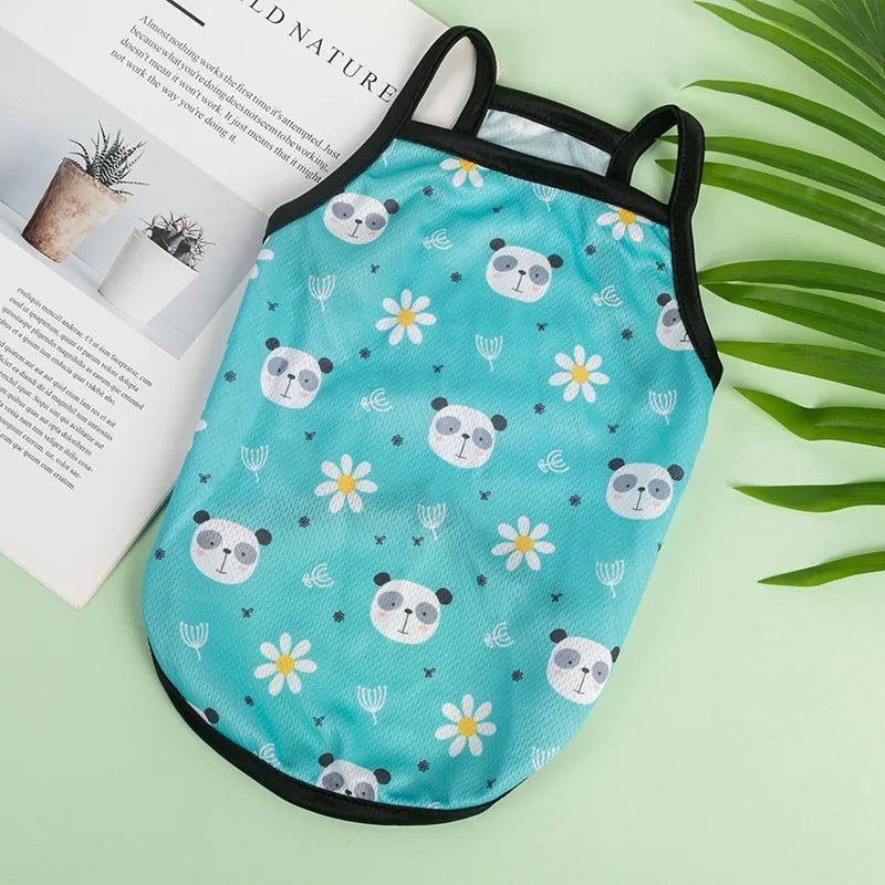 Fruit Print Breathable Vest Clothes